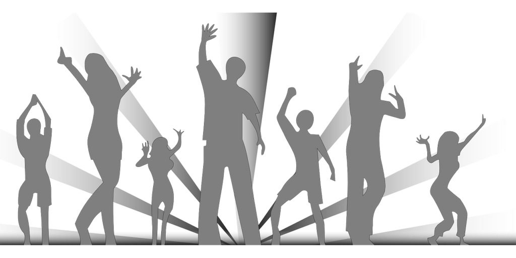 Group of people dancing